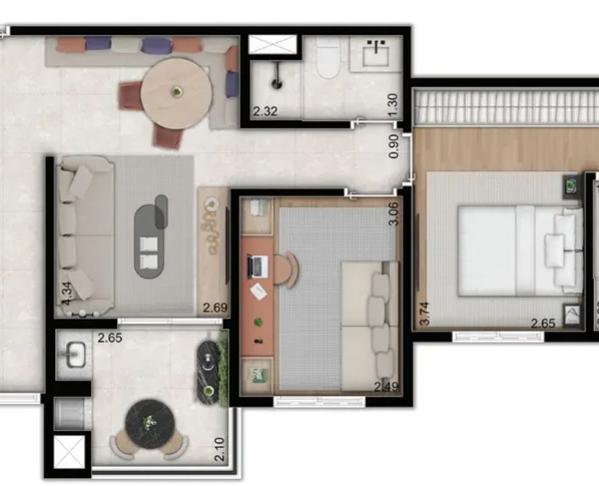 RESERVA PERFETTO no Jardim Ipaussurama, Campinas