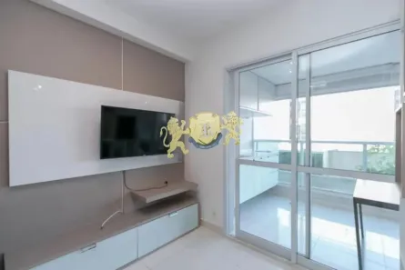 Flat com 1 Quarto para alugar, 37m² no Brooklin Paulista, São Paulo