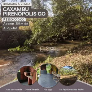 Fazenda/Sítio com 2 Quartos à venda, 11800m² no Jardim Esmeralda, Pirenópolis