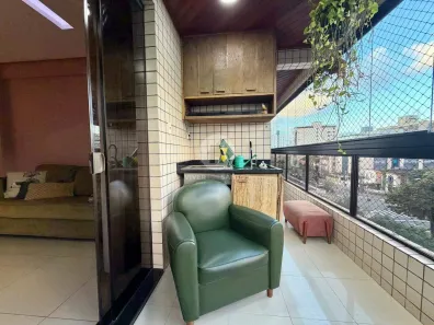 Apartamento com 3 Quartos à venda, 135m² no Embaré, Santos
