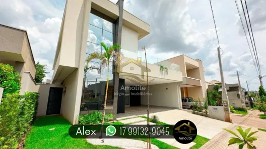 Casa de Condomínio com 4 Quartos à venda, 270m² no Quinta do Lago Residence, São José do Rio Preto