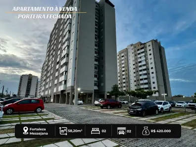 Apartamento com 2 Quartos à venda, 59m² no Messejana, Fortaleza