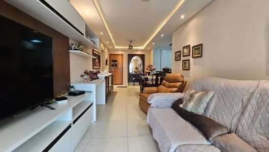 Apartamento com 2 Quartos à venda, 111m² no Guilhermina, Praia Grande