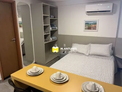 Apartamento com 1 Quarto para alugar, 28m² no Porto de Galinhas, Ipojuca