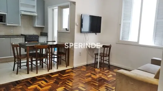 Apartamento com 2 Quartos para alugar, 39m² no Centro Histórico, Porto Alegre