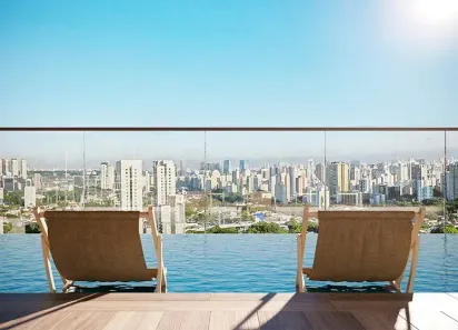 Apartamento com 1 Quarto à venda, 34m² no Brooklin Paulista, São Paulo