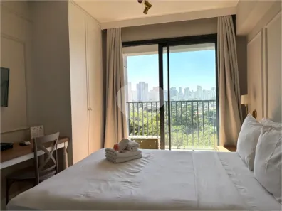 Apartamento com 1 Quarto para alugar, 24m² no Brooklin Paulista, São Paulo