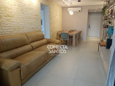 Apartamento com 3 Quartos à venda, 132m² no Pompéia, Santos