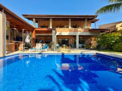 Casa de Condomínio com 5 Quartos à venda, 309m² no Jardim Acapulco, Guarujá