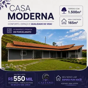 Casa de Condomínio com 3 Quartos à venda, 165m² no Centro, Ibiúna