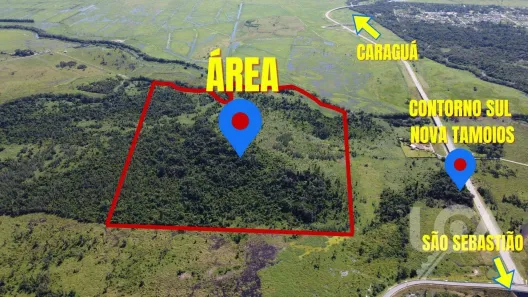 Lote/Terreno à venda, 413300m² no Barranco Alto, Caraguatatuba