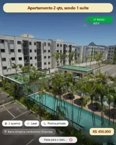 Apartamento com 2 Quartos à venda, 44m² no Jacarepaguá, Rio de Janeiro