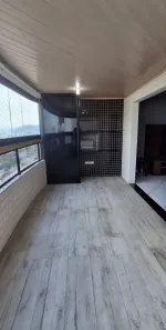 Apartamento com 3 Quartos para alugar, 118m² no Guilhermina, Praia Grande