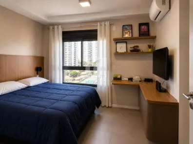 Apartamento para alugar, 22m² no Perdizes, São Paulo