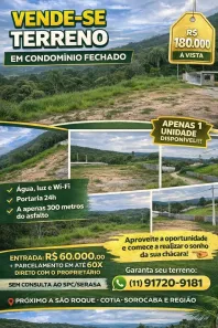 Lote/Terreno à venda, 1000m² no Centro, Jandira