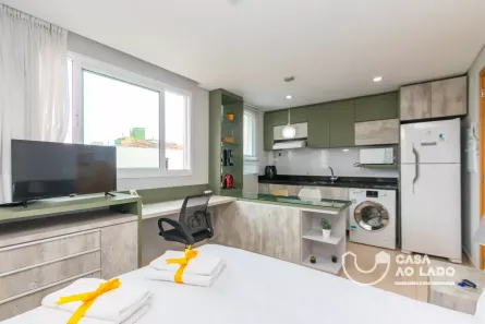 Apartamento com 1 Quarto para alugar, 20m² no Centro, Curitiba