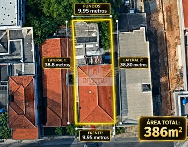 Lote/Terreno à venda, 335m² no Centro, Santo André