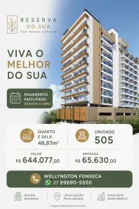 Apartamento com 1 Quarto à venda, 47m² no Praia do Suá, Vitória