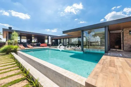 Casa de Condomínio com 6 Quartos para alugar, 900m² no Parque Residencial Indaiá, Indaiatuba
