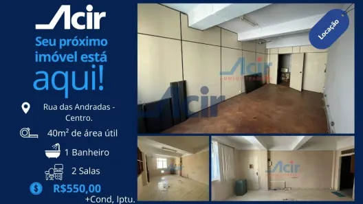 Sala Comercial para alugar, 39m² no Centro, Rio de Janeiro