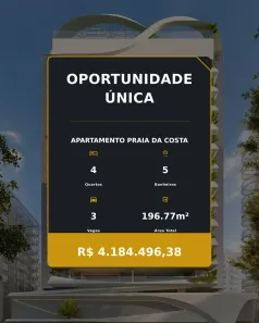 Apartamento com 4 Quartos à venda, 196m² no Praia da Costa, Vila Velha