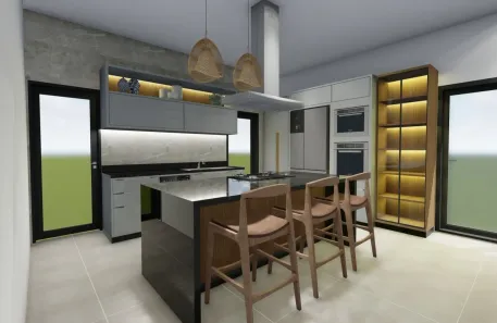 Casa de Condomínio com 4 Quartos para alugar, 198m² no Estância Santa Paula, Londrina