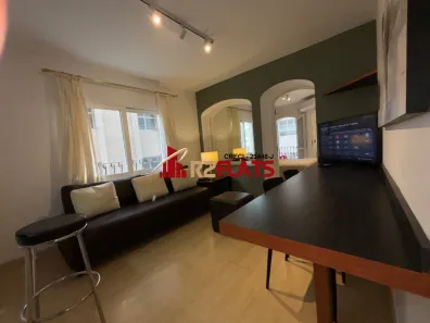 Flat com 1 Quarto para alugar, 42m² no Jardim Paulista, São Paulo