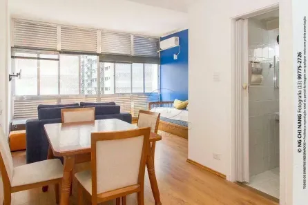 Kitnet com 1 Quarto à venda, 33m² no Boqueirão, Santos
