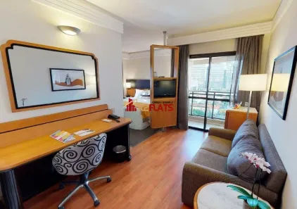 Flat com 1 Quarto à venda, 26m² no Chácara Santo Antônio (Zona Sul), São Paulo