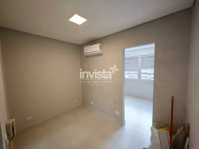 Apartamento com 1 Quarto para alugar, 40m² no Ponta da Praia, Santos