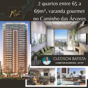 Apartamento com 2 Quartos à venda, 65m² no Caminho das Árvores, Salvador