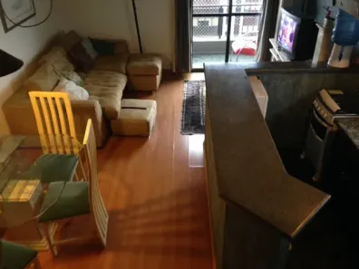 Flat com 1 Quarto para alugar, 50m² no Moema, São Paulo