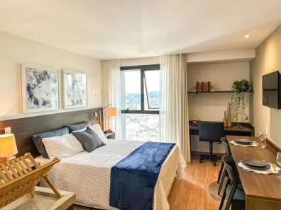Apartamento com 1 Quarto à venda, 27m² no Cascatinha, Juiz de Fora