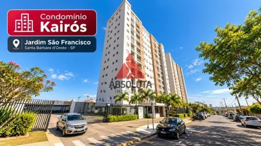 Apartamento com 2 Quartos para alugar, 57m² no Jardim São Francisco, Santa Bárbara D'Oeste
