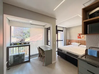 Apartamento para alugar, 26m² no Pinheiros, São Paulo