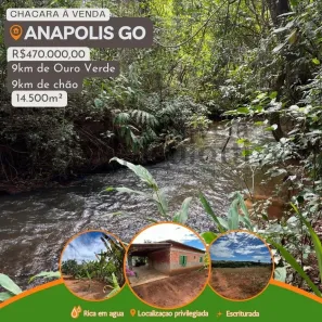 Fazenda/Sítio com 3 Quartos à venda, 14500m² no Centro, Anápolis