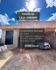 Casa de Condomínio com 3 Quartos à venda, 230m² no Ponte Alta Norte, Brasília
