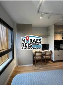 Apartamento com 1 Quarto para venda ou aluguel, 21m² no Moema, São Paulo