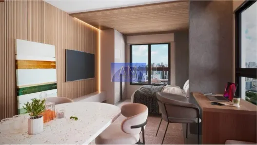 Apartamento com 1 Quarto à venda, 20m² no Encruzilhada, Recife