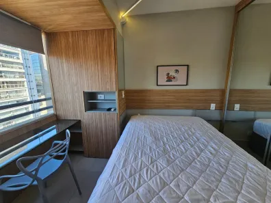 Apartamento com 1 Quarto para alugar, 25m² no Pinheiros, São Paulo