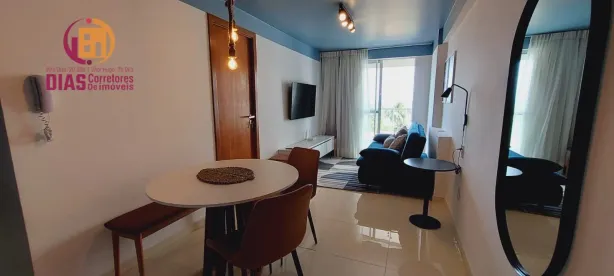 Apartamento com 1 Quarto para alugar, 43m² no Itapuã, Salvador