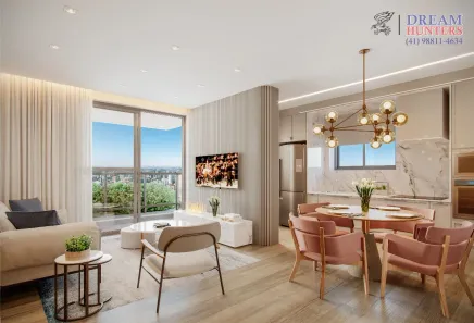 Apartamento com 1 Quarto à venda, 49m² no Alto da Glória, Curitiba
