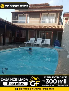 Casa com 5 Quartos à venda, 170m² no Santa Margarida I (Tamoios), Cabo Frio