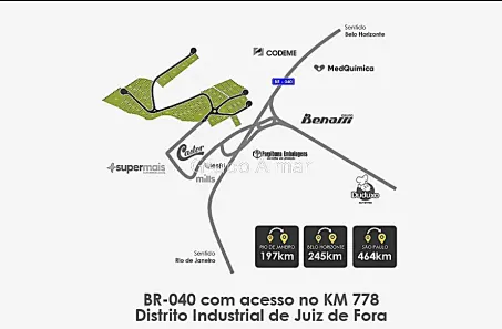 Ponto Comercial à venda, 1442m² no São Pedro, Juiz de Fora
