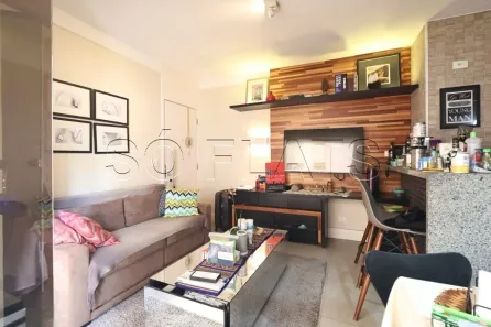 Flat com 1 Quarto à venda, 42m² no Indianópolis, São Paulo