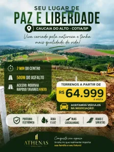 Lote/Terreno à venda, 500m² no Esmeralda Park (Caucaia do Alto), Cotia