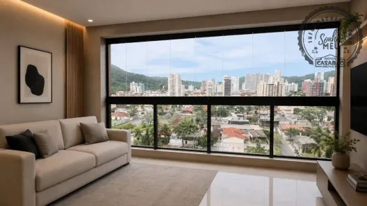 Apartamento com 2 Quartos à venda, 123m² no Canto do Forte, Praia Grande