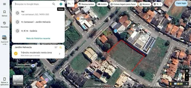 Lote/Terreno à venda, 2116m² no Jardim Helvécia, Aparecida de Goiânia