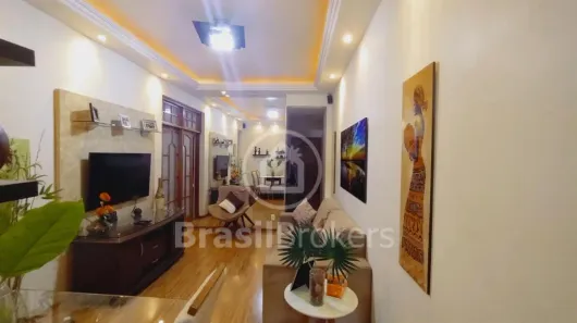 Apartamento com 2 Quartos à venda, 70m² no Humaitá, Rio de Janeiro