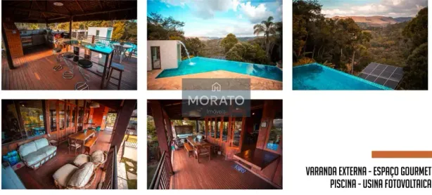 Fazenda/Sítio com 5 Quartos à venda, 500m² no São Sebastião das Águas Claras, Nova Lima